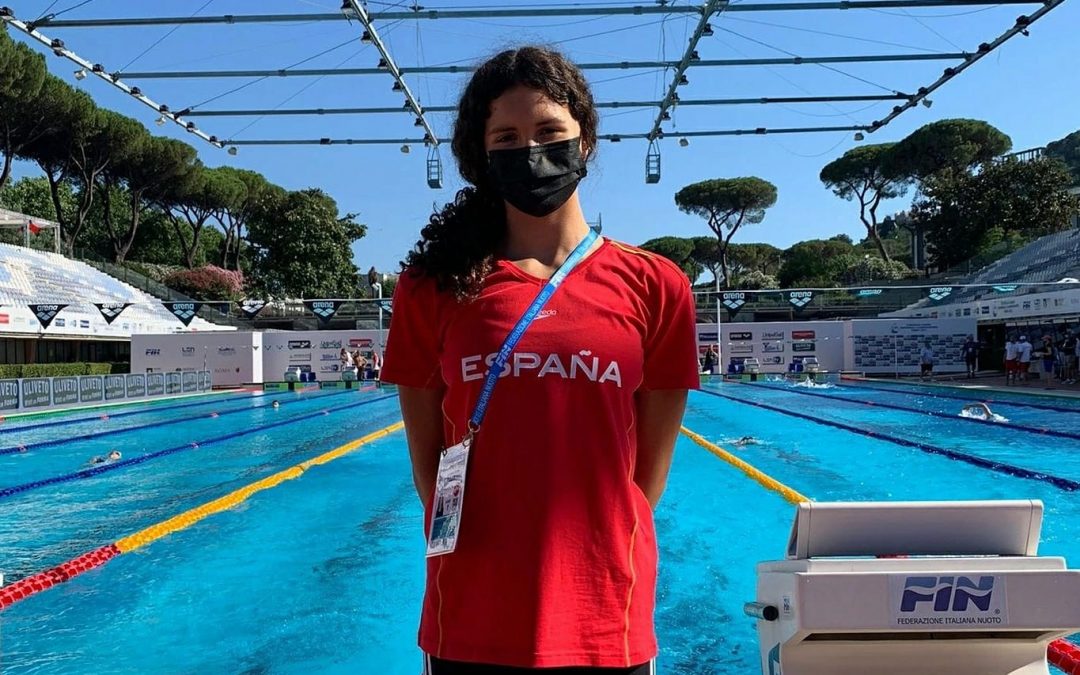 Campeonatos de Europa Junior de Natación. Roma 2021. Diana Santamaría