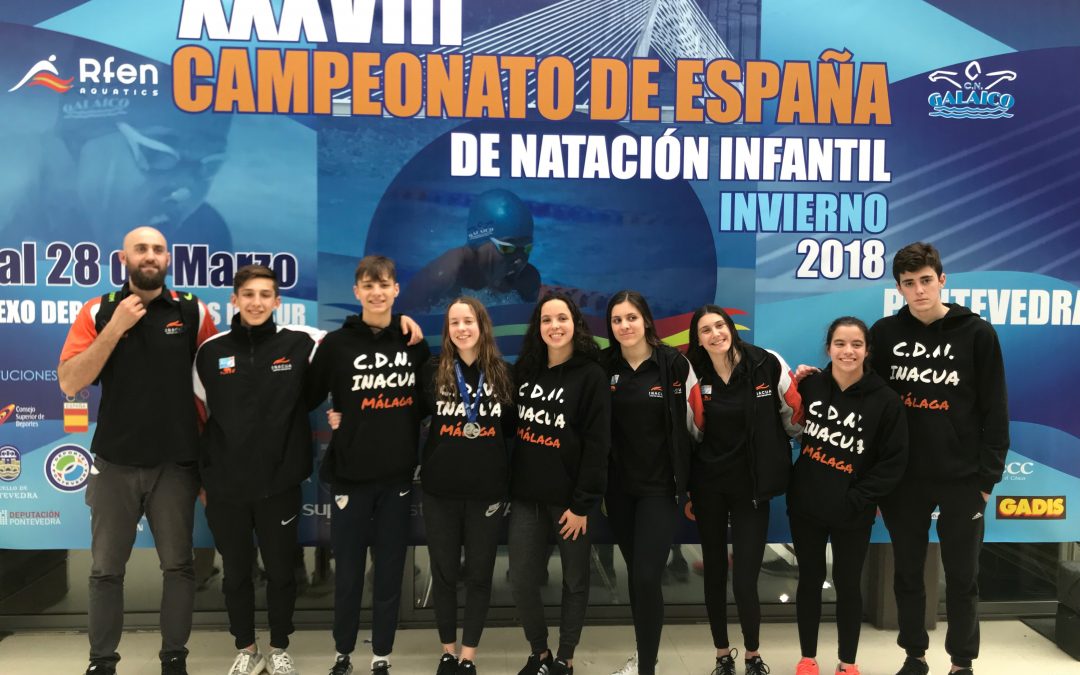 4ª Jornada. XXXVIII Campeonato de España Infantil de Natación. Pontevedra 2018.