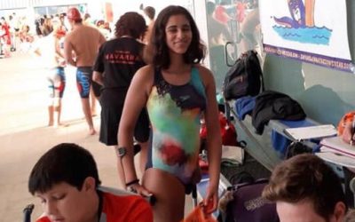 CAMPEONATO DE ESPAÑA AXA DE NATACIÓN PARALÍMPICA EN VALDEMORO.  AMIRA BENCHERQUI.