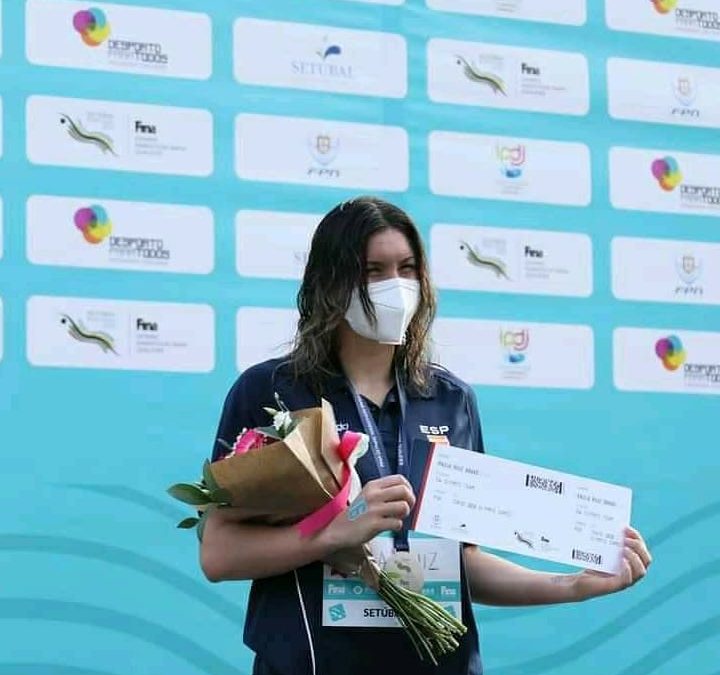 FINA Olympic Marathon Swim Qualifier. Setúbal. Portugal. 19/6/2021. Paula Ruiz Bravo.